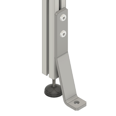 34-270-1 MODULAR SOLUTIONS SUPPORT ANGLE ANGLE BRKT FLOOR FASTENING 270MM